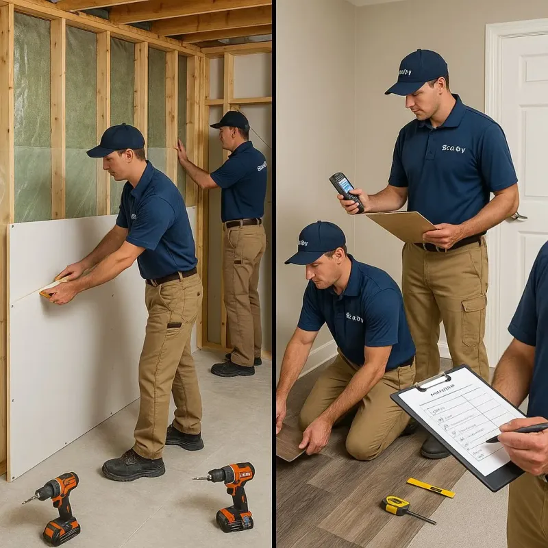 Repairs and Reconstruction process in Suffern, NY