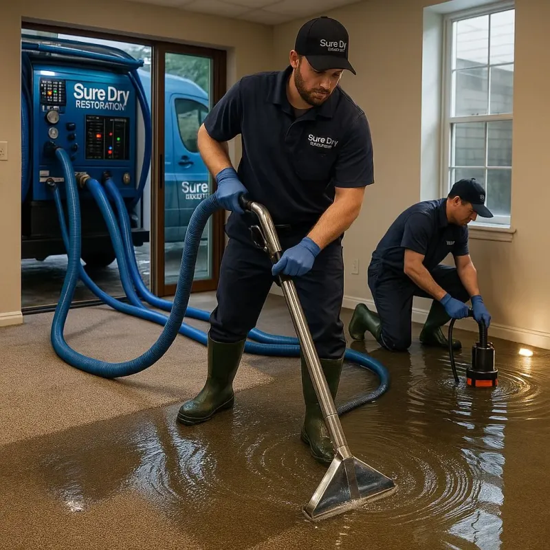 Water Extraction and Removal process in Suffern, NY